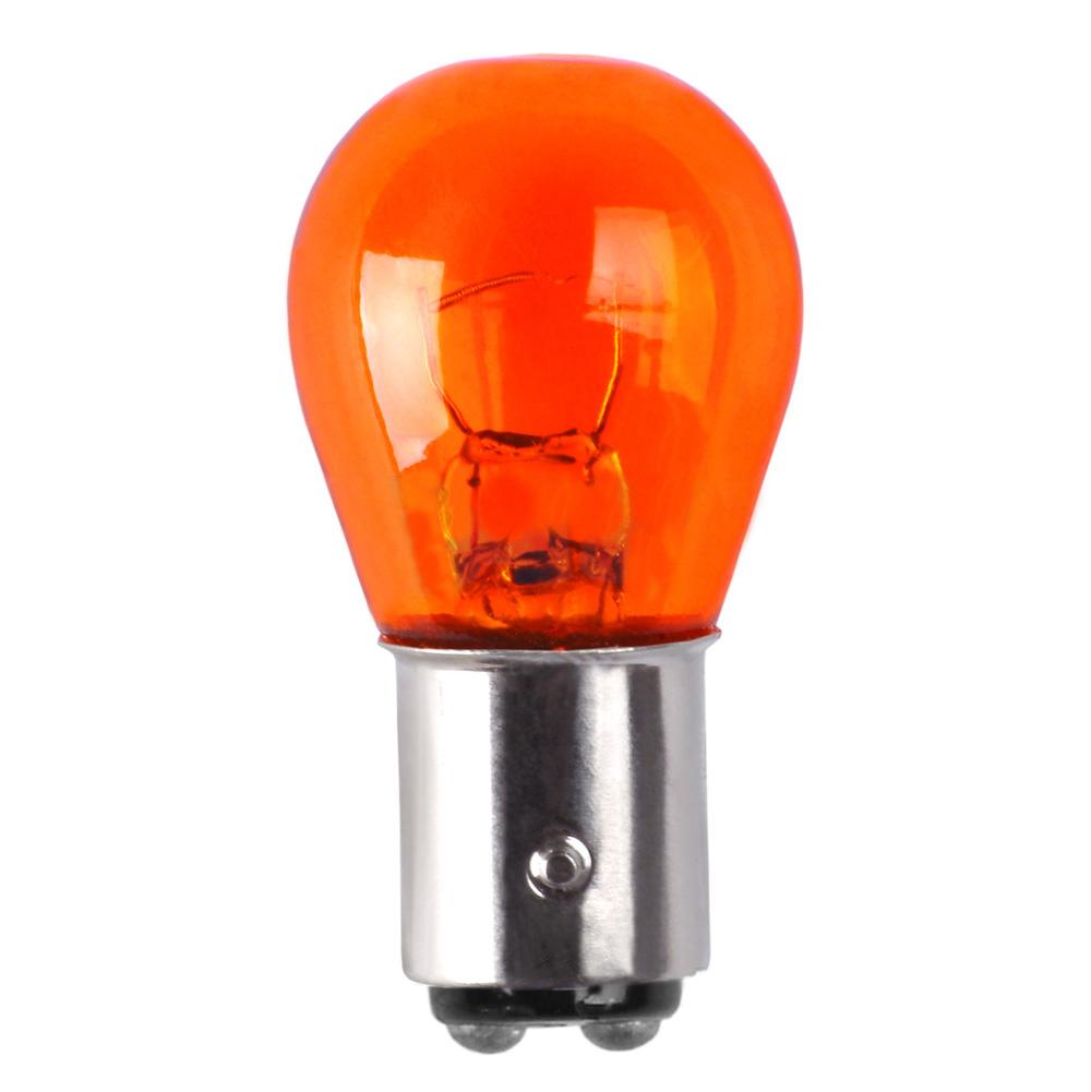 LÂMPADA GAUSS 1034 AMARELA 2 POLOS 21/5W 12V