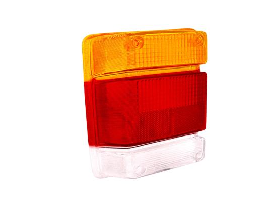 LENTE LANTERNA TRAS CHEVY MARAJÓ 83>94 TRICOLOR LD