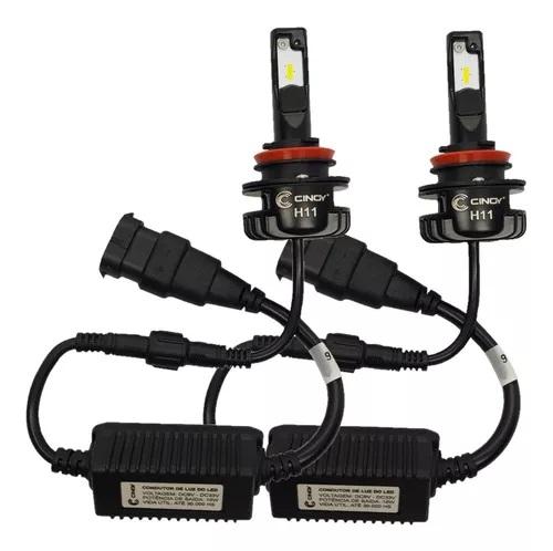 PAR LÂMPADA LED H8 H9 H11 CINOY STAR 6000K 12V