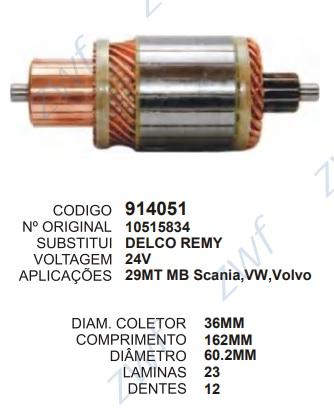 INDUZIDO MERCEDES BENZ SCANIA VOLKSWAGEN VOLVO