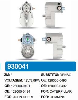 RELÉ DE PARTIDA JOHN DEERE 3510 CUMMINS 12V