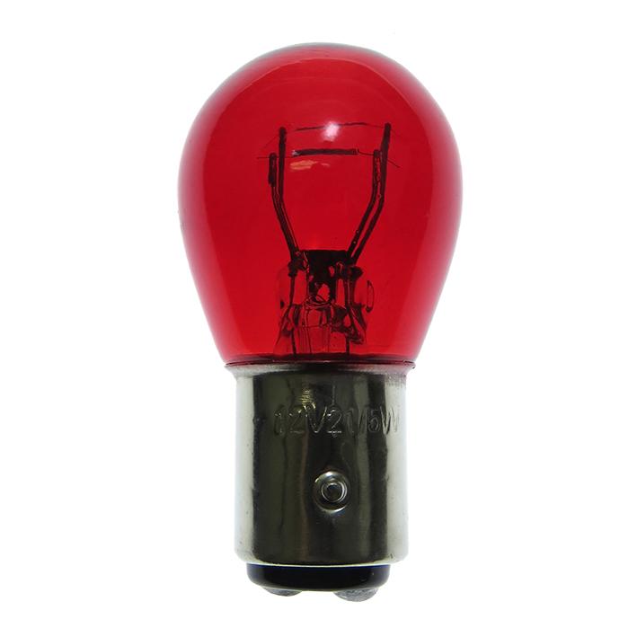 LÂMPADA GAUSS 2 POL. MINIATURA PY  5W VERMELHA 12V