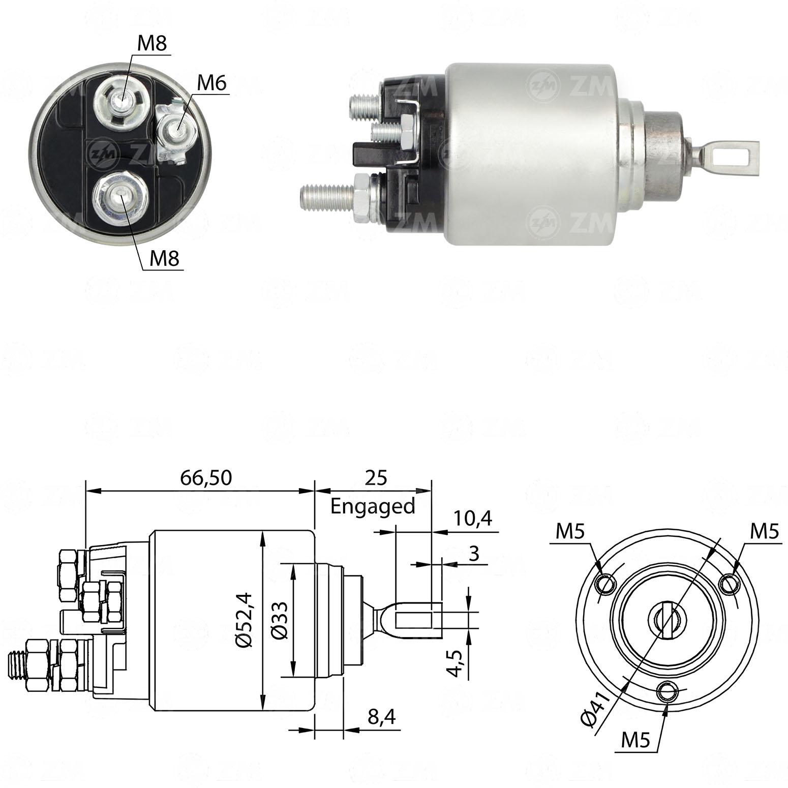 RELÉ DE PARTIDA ARGO DOBLO PALIO PUNTO JEEP MB 12V