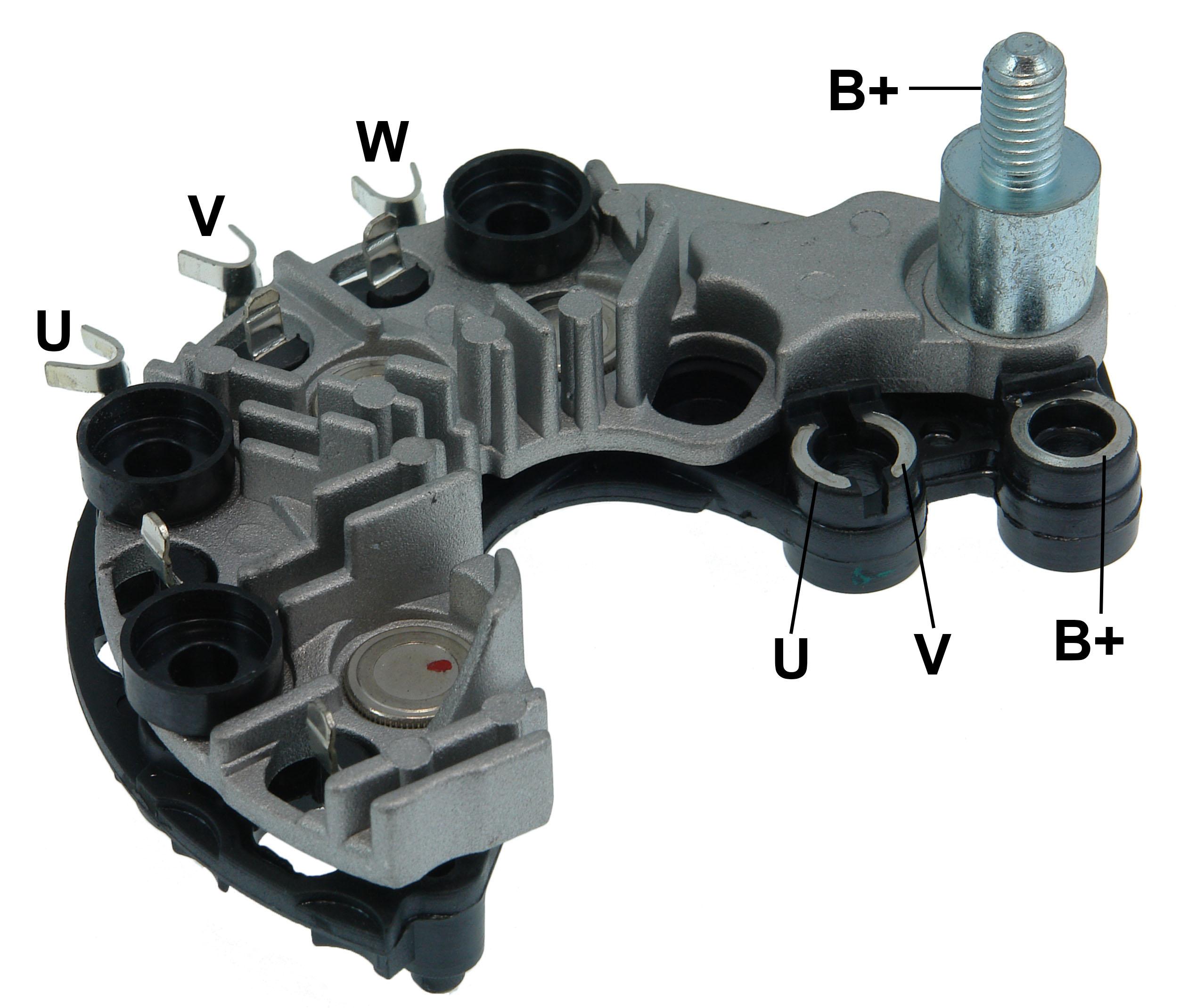 CONJUNTO RETIFICADOR GM NOVO CORSA SEDAN MERIVA