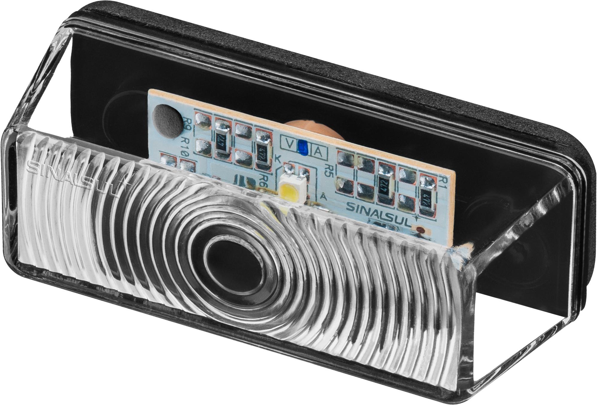 LANTERNA DE TETO CABINE VW FORD LED BIVOLT