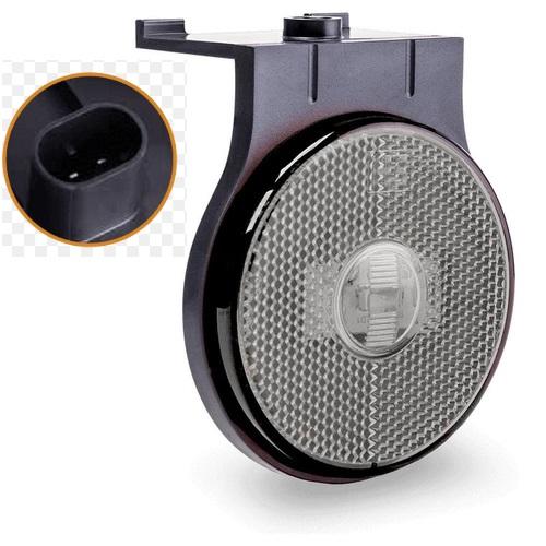 LANTERNA LATERAL LED 65mm C/SUP C/PLUG CR