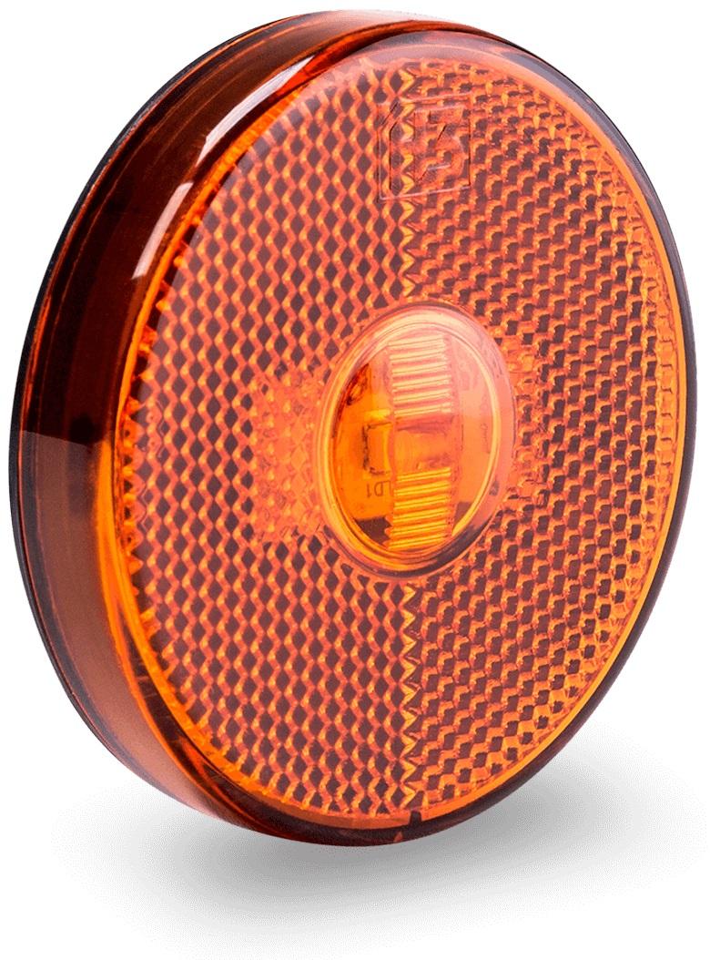 LANTERNA LATERAL LED 65mm S/SUP C/FIO AM