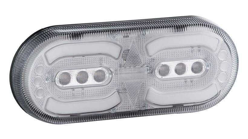 LANTERNA TRASEIRA IMPLEMENTO LED DUPLA 24V LD LE