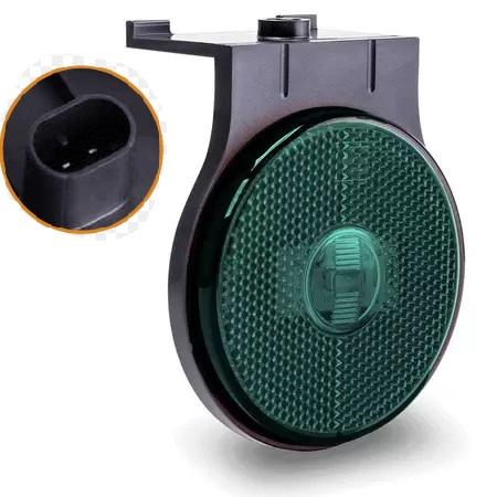 LANTERNA LATERAL LED 65mm C/SUP C/PLUG VD