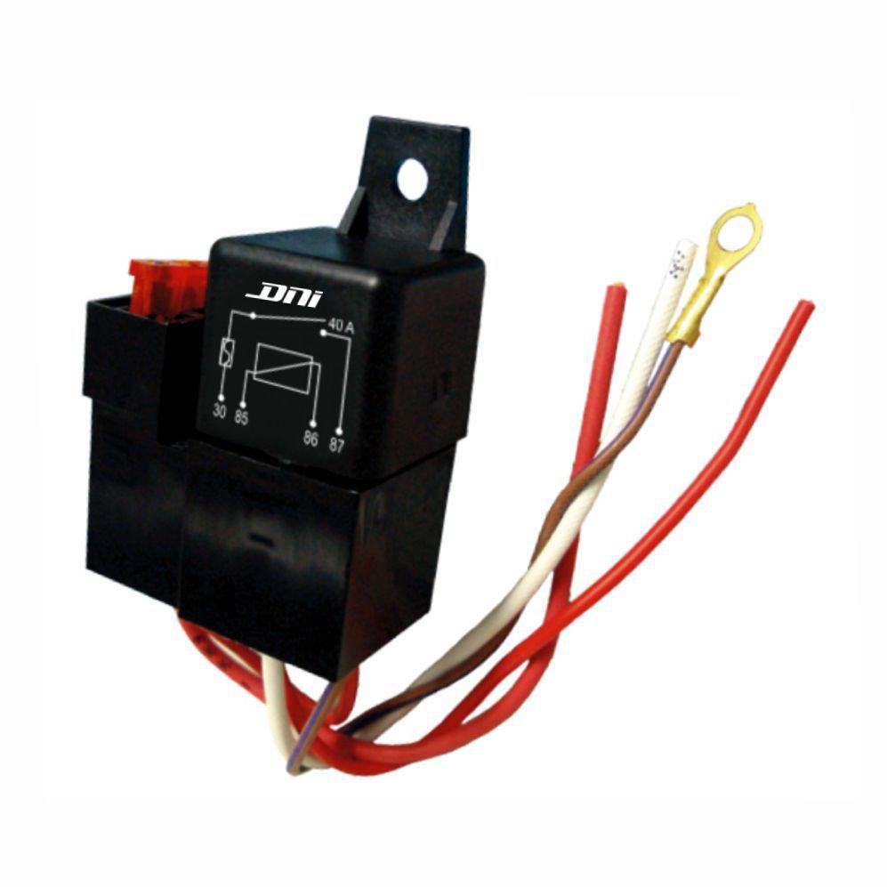 RELÉ AUXILIAR C/SOQUETE USO GERAL 40A 12V