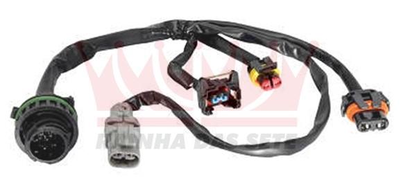 CHICOTE COMPLETO FAROL ATEGO 1719