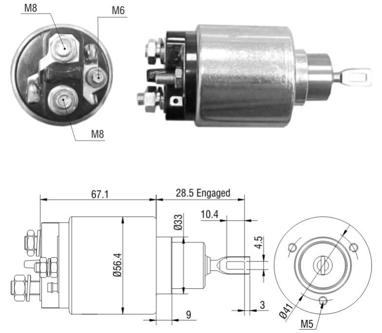 RELÉ DE PARTIDA ASTRA VECTRA ZAFIRA CALIBRA 12V
