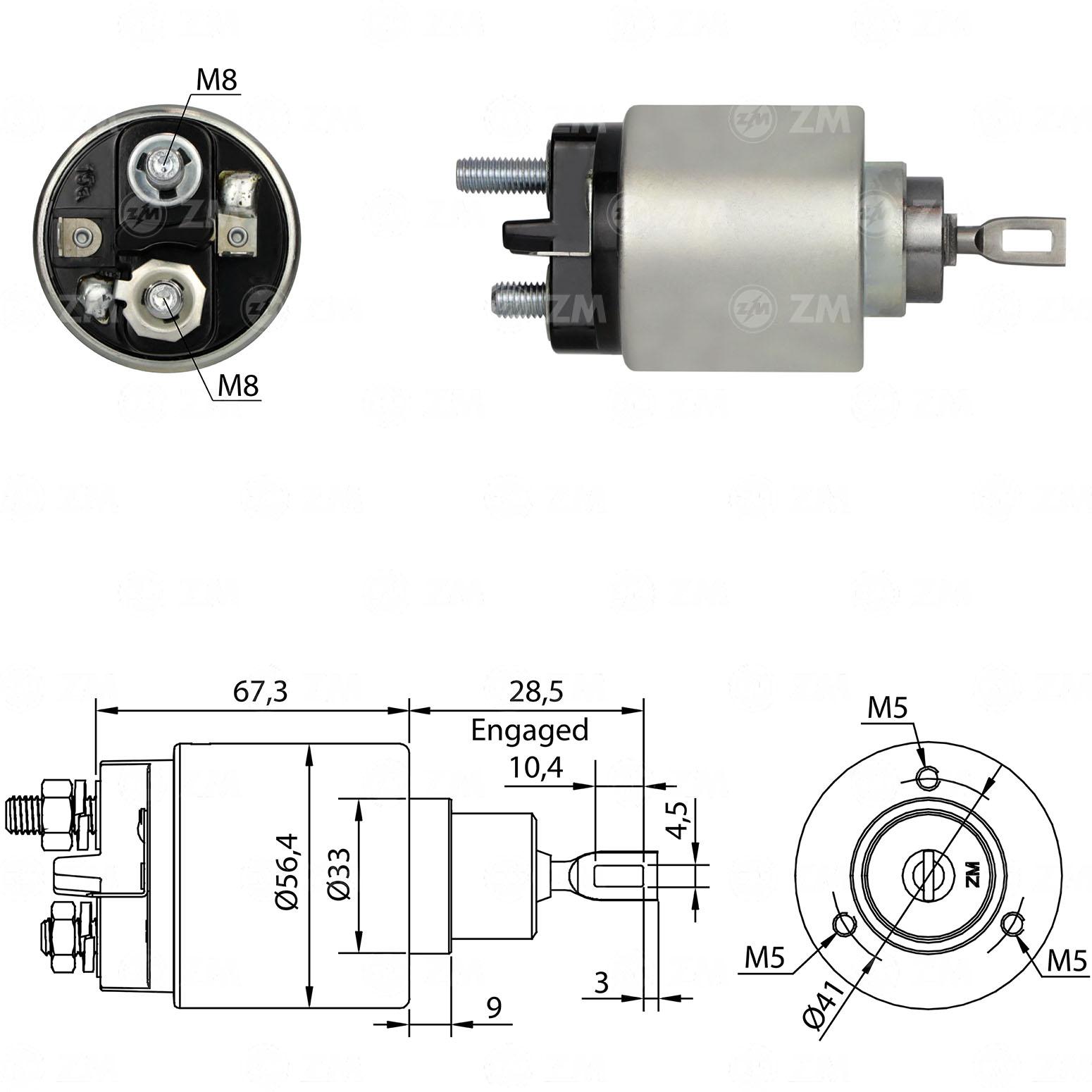 RELÉ DE PARTIDA ALFA ROMEO FIAT GM CHEVETTE 12V