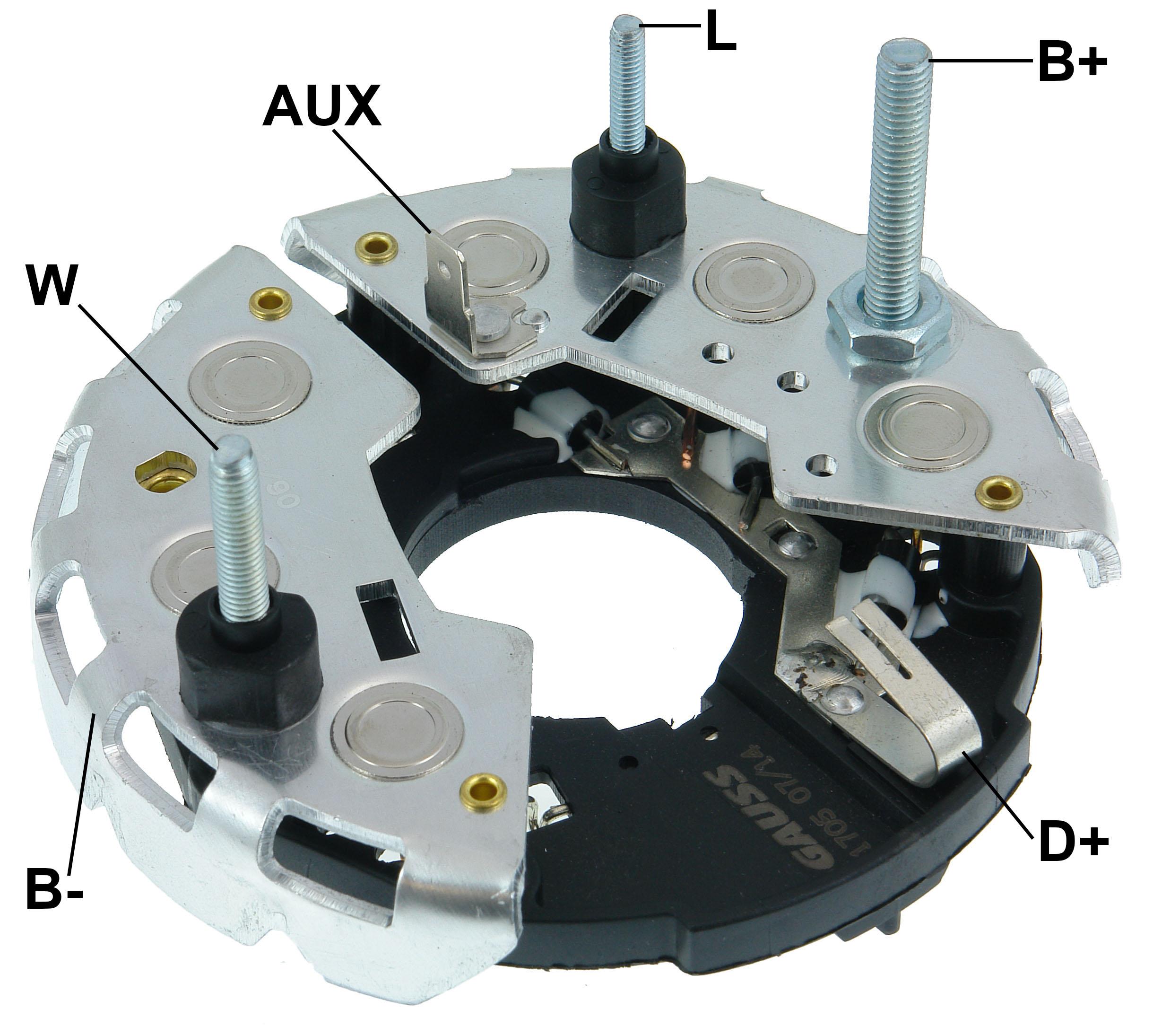 CONJUNTO RETIFICADOR FORD FIESTA CATERPILLAR
