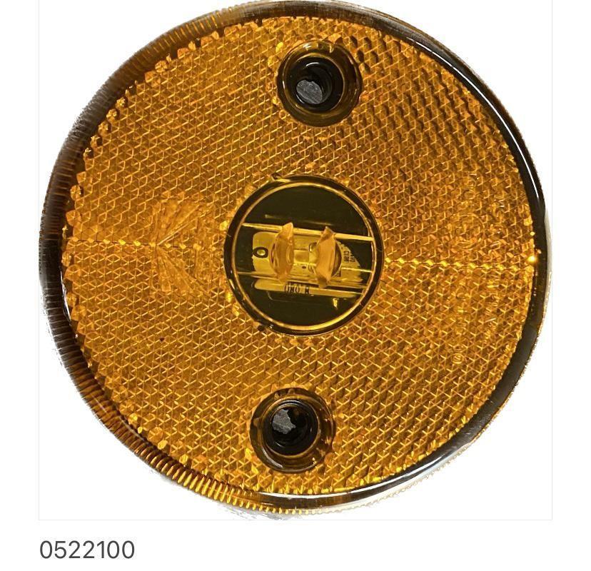 LANTERNA LATERAL RANDON 88mm C/CONECTOR LED 24V AM