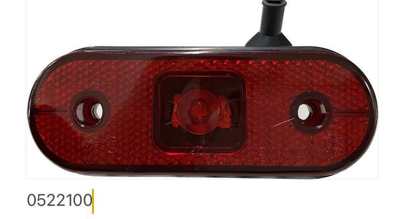 LANTERNA LATERAL LED FACCHINI 04> S/SUP 24V VM