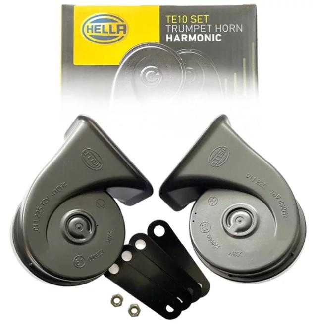 BUZINA HELLA DUPLA CARACOL UNIV 2 TERMINAIS 12V