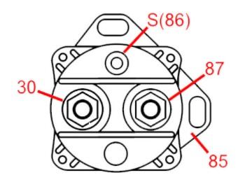 RELÉ AUXILIAR DE PARTIDA FORD 12V