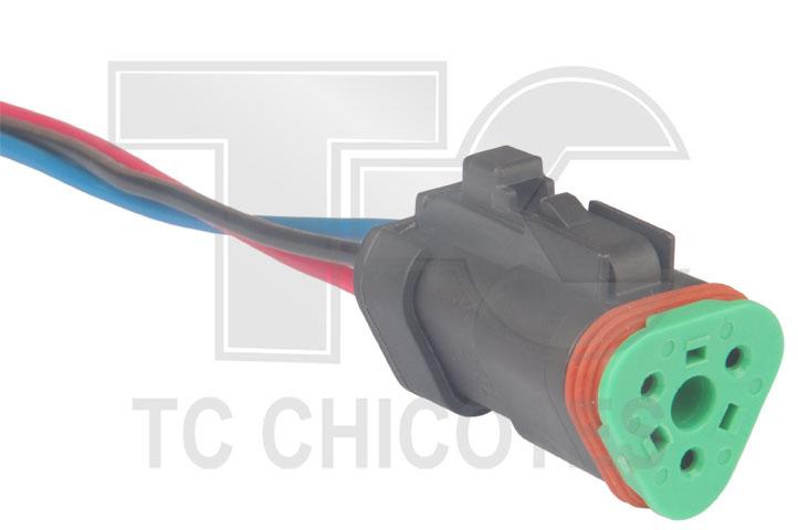 CHICOTE INJEÇÃO ELETRÔNICA CAMINHÕES 3 VIAS