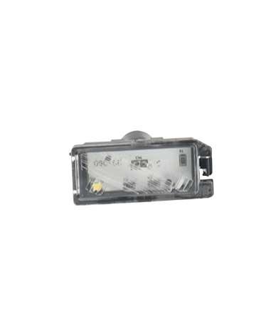 LANTERNA DE PLACA FIAT 500 CONECTOR REDONDO LD