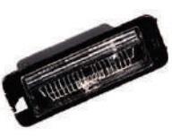 LANTERNA DE PLACA S/ SOQUETE VW FOX GOL GOLF POLO