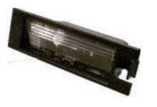 LANTERNA DE PLACA S/SOQ FIAT IDEA PALIO GM ASTRA