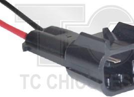 CHICOTE 2 VIAS MACHO 2,8MM