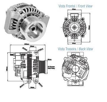 ALTERNADOR 24V (CW) 100A A4TR SCANIA K 114 G 230