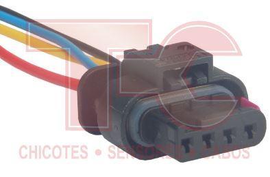 CHICOTE 4 VIAS SENSOR MAP JETTA