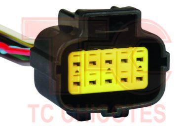 CHICOTE 10 VIAS LANTERNA SCANIA