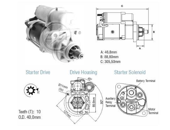MOTOR DE PARTIDA 29MT VW DELIVERY 24V