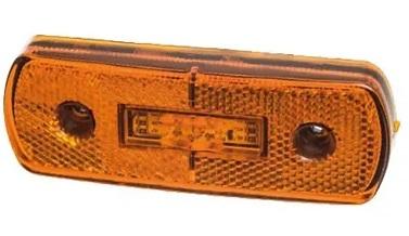 LANTERNA LATERAL 12/24V FURGÃO FACCHINI AMARELA