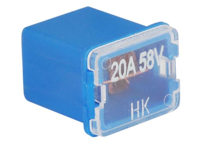 FUSÍVEL MIDI 20A AZUL
