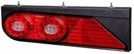 CONJUNTO LANTERNA TRAS CARRETA RANDON LED 2014 LE