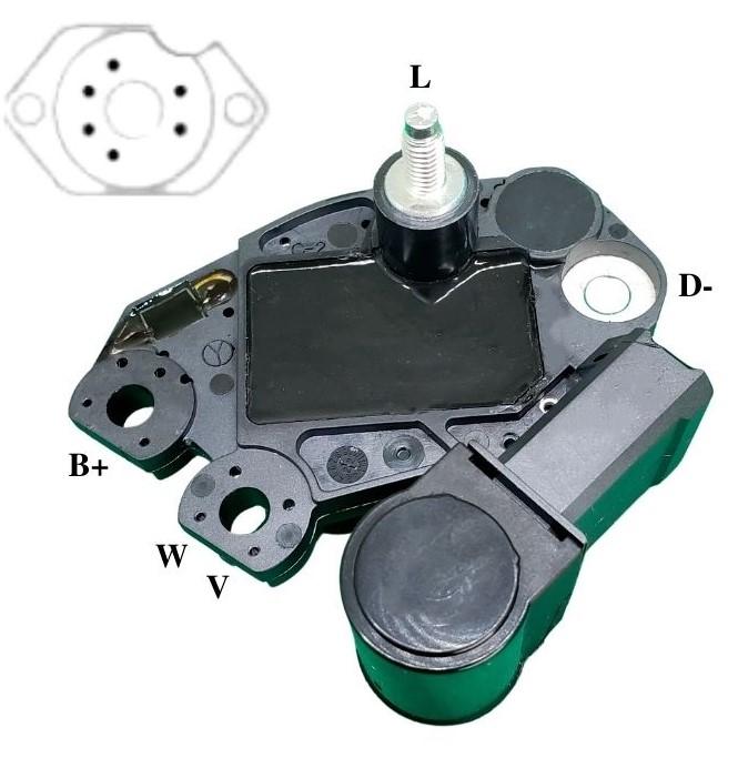 REGULADOR DE VOLTAGEM PALIO FIESTA CORSA CELTA 14V