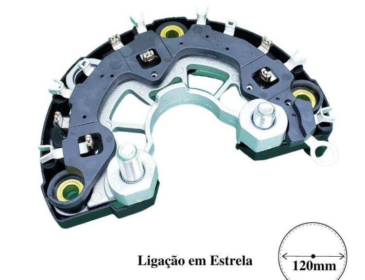 CONJUNTO RETIFICADOR GM MB IVECO DAILY FIAT PALIO