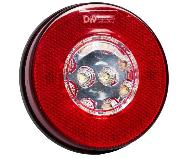 LANTERNA TRASEIRA LED BIVOLT 125MM