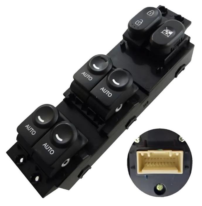 INTERRUP VIDRO ELE QUADRUPLO HB20 12>19 20T 12V LE