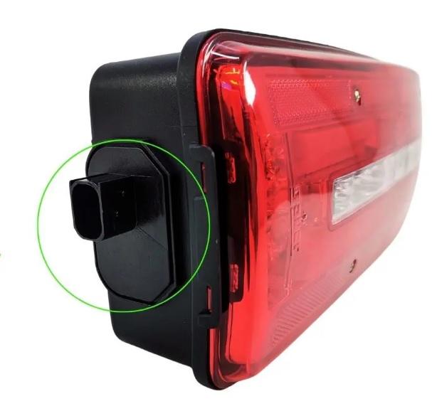 LANTERNA TRAS DAF XF LED S/VIGIA CONEC QUADRADO LD