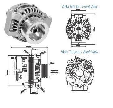 ALTERNADOR 24V (CW) 100A A4TR SCANIA K 114 G 230