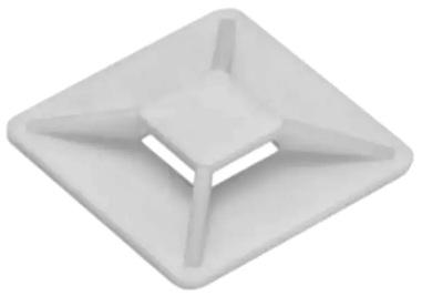 FIXADORES BRANCO AUTOADESIVOS 28X28mm PCT C/50 UNI