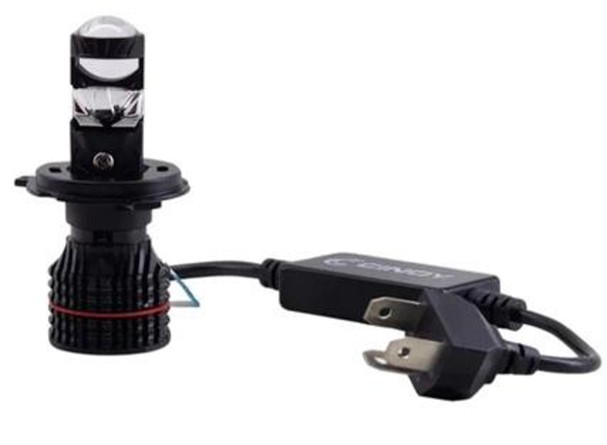 PAR LÂMPADA ZOOM LED CINOY H4 10000L 6000K 12/24V