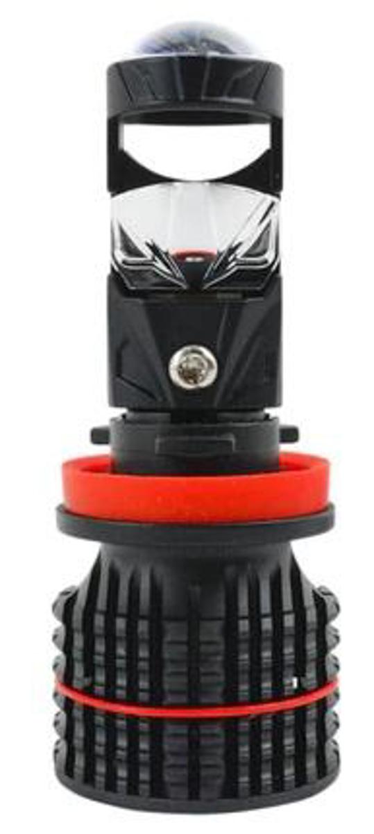 PAR LÂMPADA ZOOM LED CINOY H8 H11 H16 6000K 12/24V
