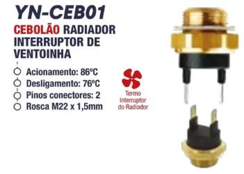 INTERRUPTOR TEMP RADIADOR CEBOLÃO 76º 86º