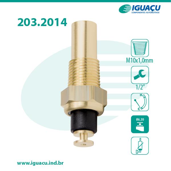 SENSOR TEMP PAINEL 100 GOL PARATI  VOYAGE