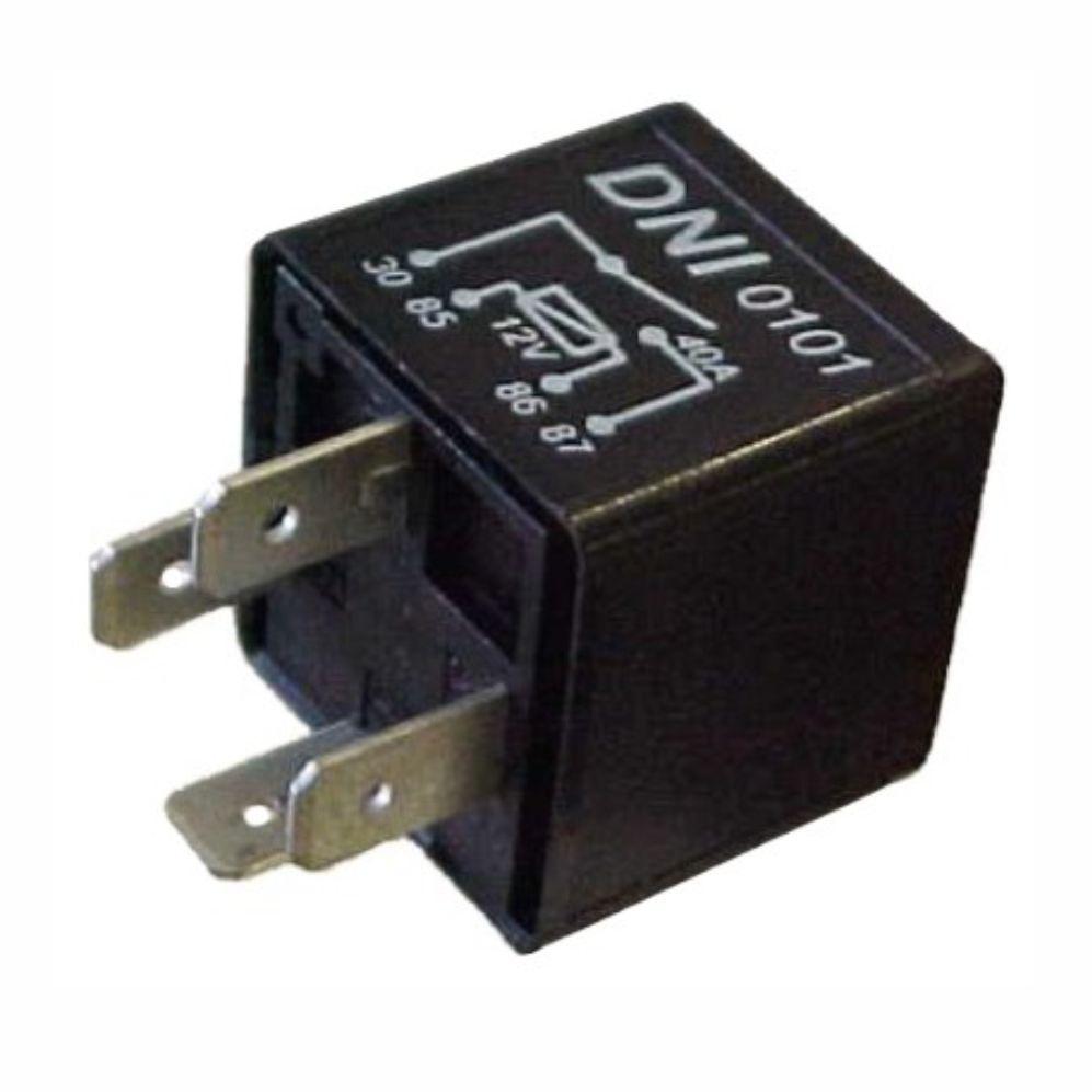 RELÉ AUXILIAR 4 T 40A 12V TERMINAL INVERTIDO